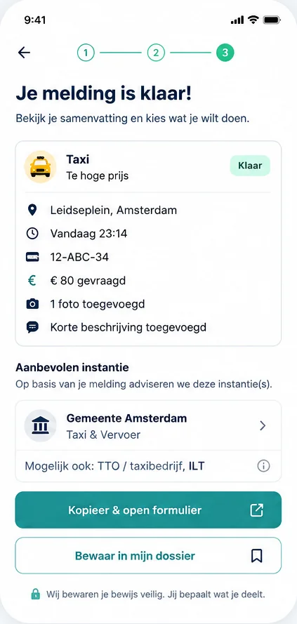 Anoniem waar mogelijk